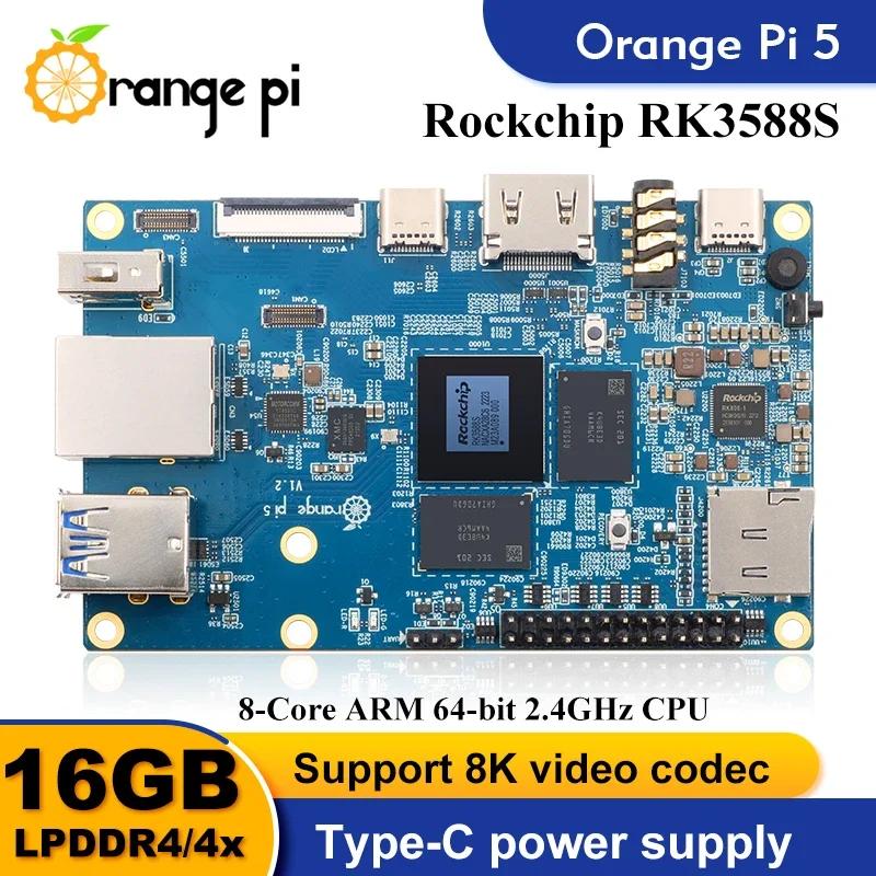   5 16GB RAM ̱  ǻ, RK3588S PCIE , ܺ  + BT SSD, 8K   5  , ȵ̵ 